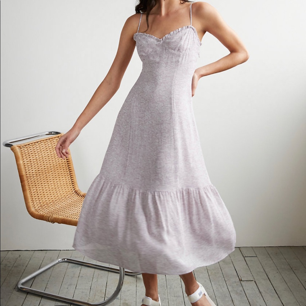 PRETTIEST LILAC DRESS FROM WILFRED ON ARITZIA!!!